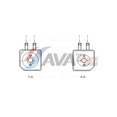 Chladič motorového oleja AVA QUALITY COOLING VN3086