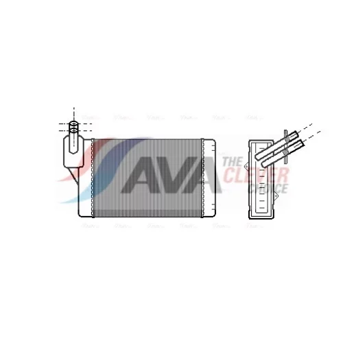 Výmenník tepla vnútorného kúrenia AVA QUALITY COOLING VNA6060