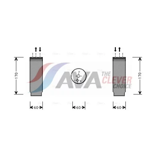 vysúšač klimatizácie AVA QUALITY COOLING CRD073