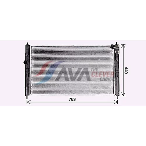 Chladič motora AVA QUALITY COOLING MT2276 - obr. 1