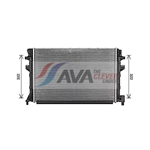 Chladič motora AVA QUALITY COOLING VNA2383