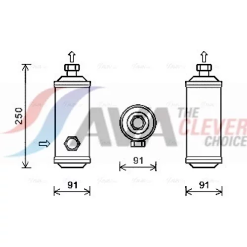 vysúšač klimatizácie AVA QUALITY COOLING CPD008