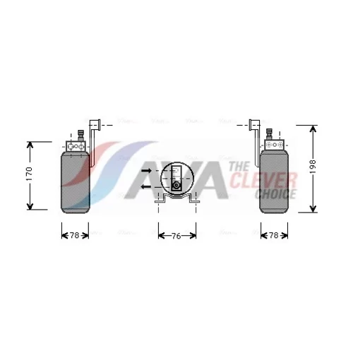 vysúšač klimatizácie AVA QUALITY COOLING FDD296