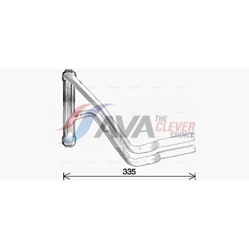 Výmenník tepla vnútorného kúrenia AVA QUALITY COOLING KA6306