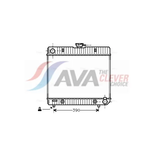 Chladič motora AVA QUALITY COOLING MS2063