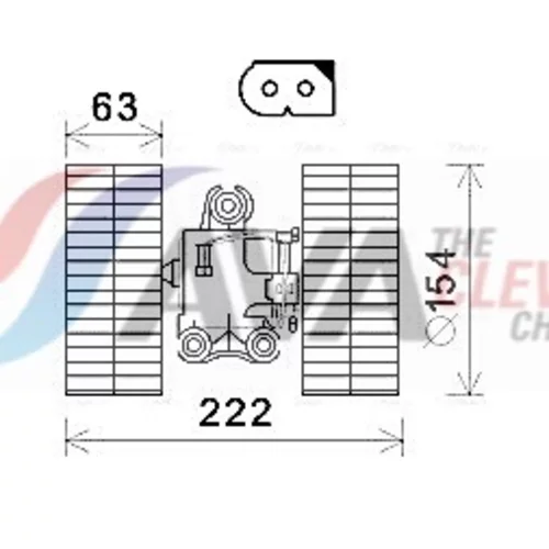 Vnútorný ventilátor AVA QUALITY COOLING MS8632