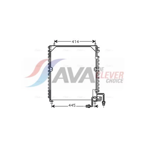 Kondenzátor klimatizácie AVA QUALITY COOLING MEA5199