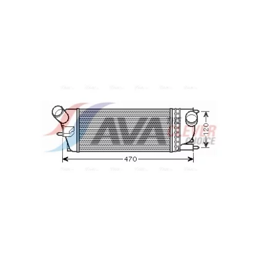 Chladič plniaceho vzduchu AVA QUALITY COOLING PEA4336