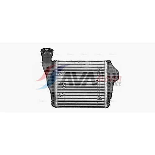 Chladič plniaceho vzduchu AVA QUALITY COOLING PR4098