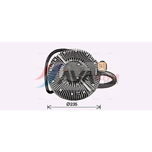 Spojka ventilátora chladenia AVA QUALITY COOLING REC139 - obr. 2