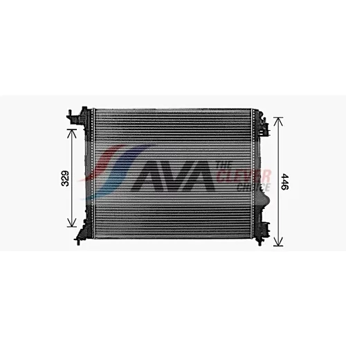 Chladič motora AVA QUALITY COOLING RT2645