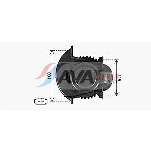 Vnútorný ventilátor AVA QUALITY COOLING VN8435 - obr. 2