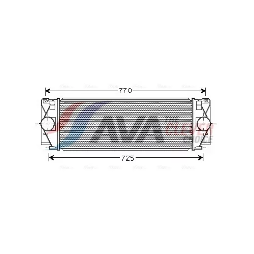 Chladič plniaceho vzduchu AVA QUALITY COOLING VNA4267