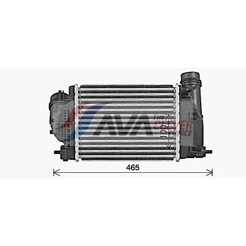 Chladič plniaceho vzduchu AVA QUALITY COOLING DN4469