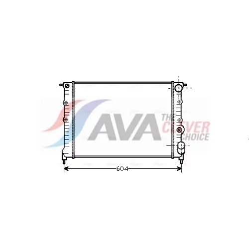 Chladič motora AVA QUALITY COOLING RT2108