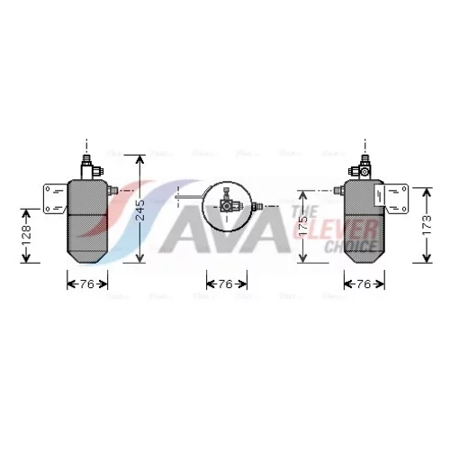 vysúšač klimatizácie AVA QUALITY COOLING VLD033