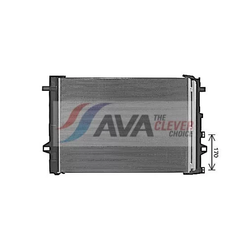 Kondenzátor klimatizácie AVA QUALITY COOLING MS5716D