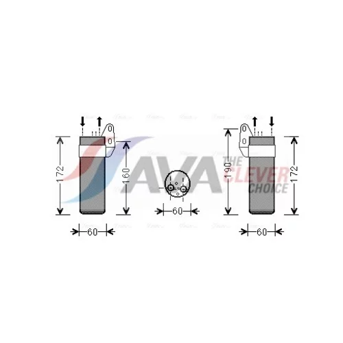 vysúšač klimatizácie AVA QUALITY COOLING RTD450