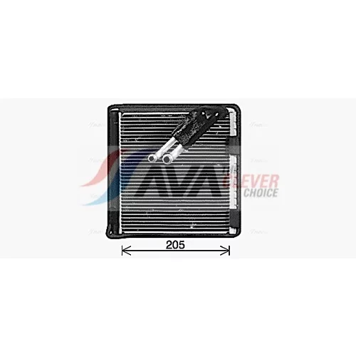 Výparník klimatizácie AVA QUALITY COOLING VNV422 - obr. 2