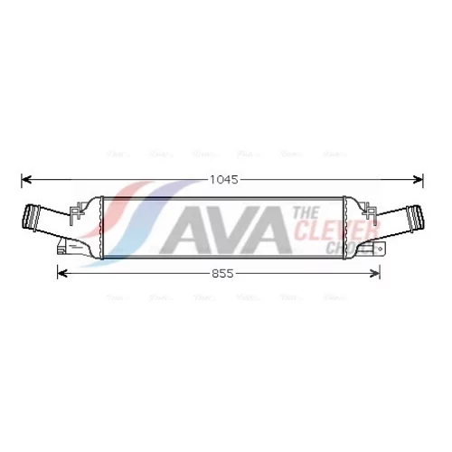 Chladič plniaceho vzduchu AVA QUALITY COOLING AI4294