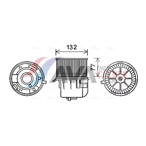 Vnútorný ventilátor AVA QUALITY COOLING FD8572