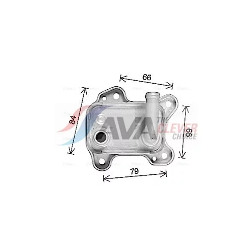 Chladič motorového oleja AVA QUALITY COOLING OL3716 - obr. 2