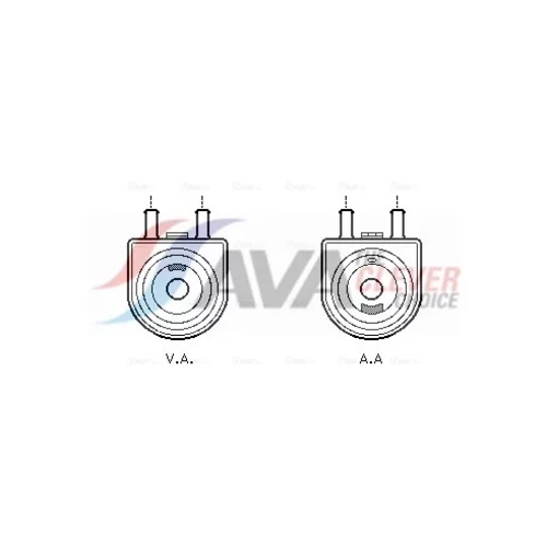 Chladič motorového oleja AVA QUALITY COOLING PE3285