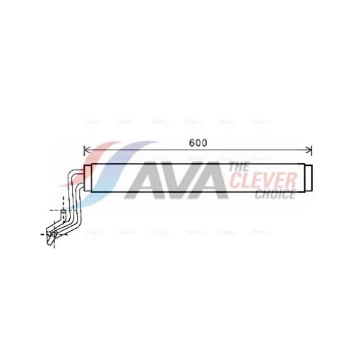 Chladič oleja riadenia AVA QUALITY COOLING VN3308