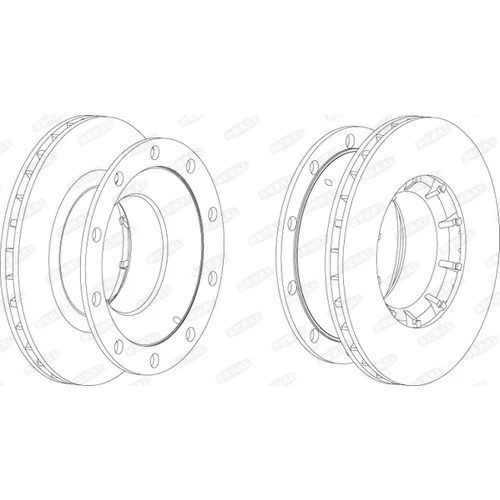 Brzdový kotúč BERAL BCR172A