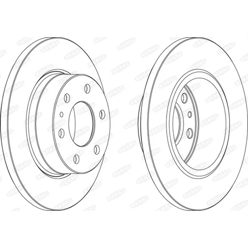Brzdový kotúč BERAL BCR315A
