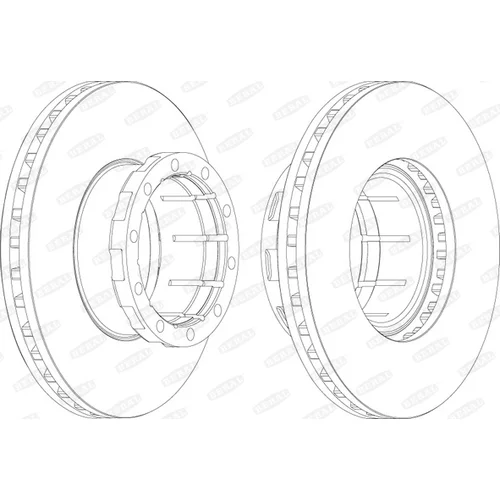 Brzdový kotúč BERAL BCR114A