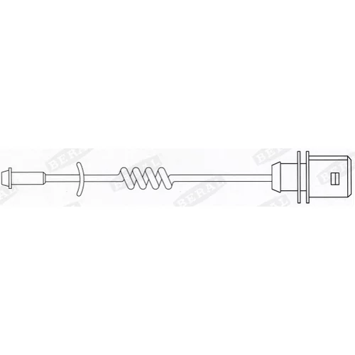Výstražný kontakt opotrebenia brzdového obloženia BERAL FAI170 - obr. 4