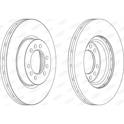 Brzdový kotúč BERAL BCR235A