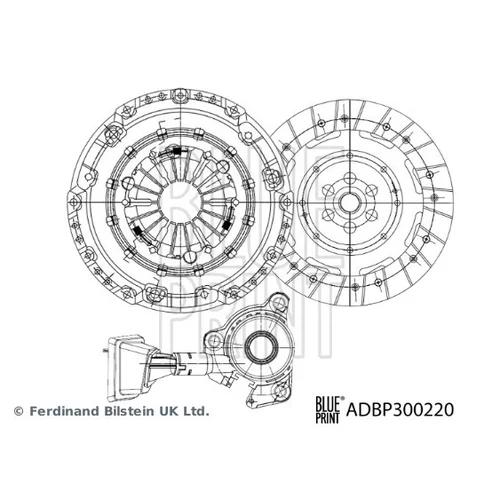 Spojková sada BLUE PRINT ADBP300220