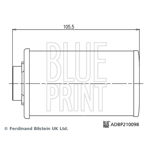 Hydraulický filter automatickej prevodovky BLUE PRINT ADBP210098 - obr. 1