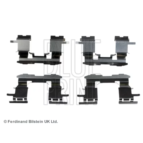Sada príslušenstva obloženia kotúčovej brzdy BLUE PRINT ADT348606