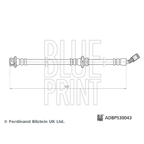 Brzdová hadica BLUE PRINT ADBP530043