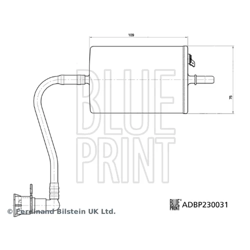 Palivový filter BLUE PRINT ADBP230031 - obr. 2