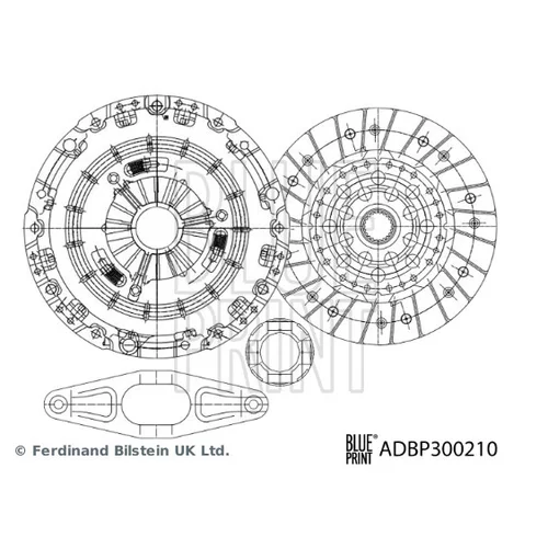 Spojková sada BLUE PRINT ADBP300210