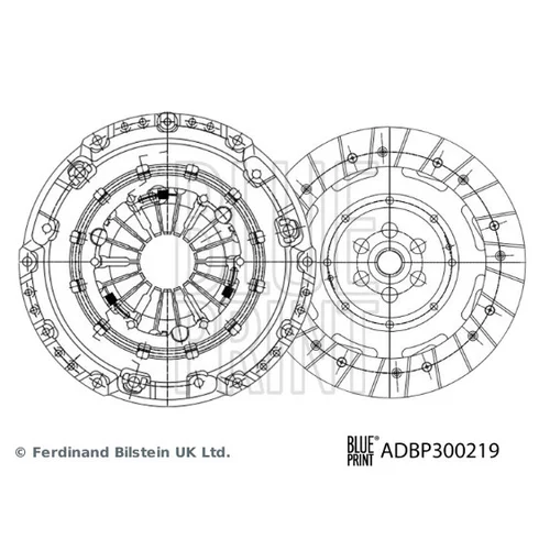 Spojková sada BLUE PRINT ADBP300219