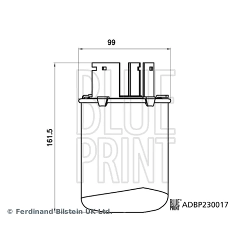 Palivový filter BLUE PRINT ADBP230017 - obr. 2