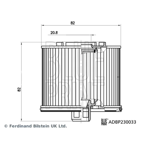 Palivový filter BLUE PRINT ADBP230033 - obr. 2