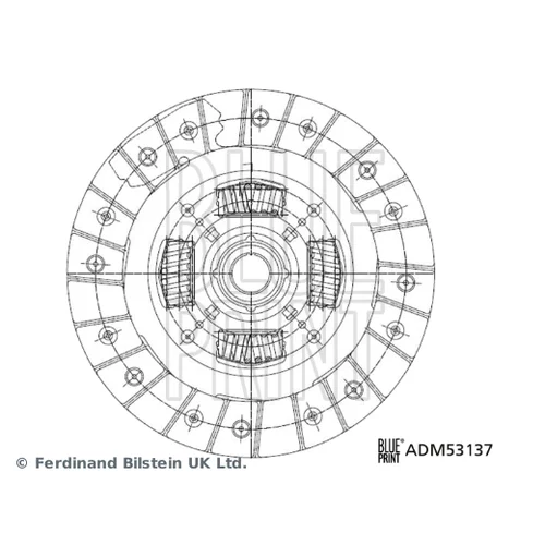 Spojková lamela BLUE PRINT ADM53137