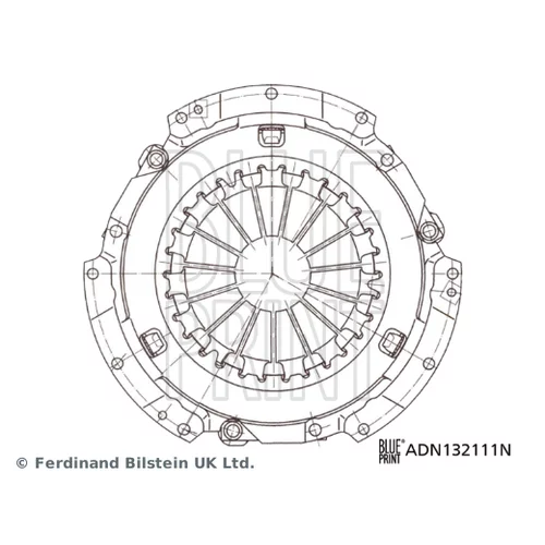 Prítlačný tanier spojky BLUE PRINT ADN132111N