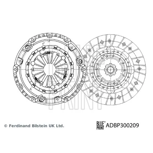 Spojková sada BLUE PRINT ADBP300209