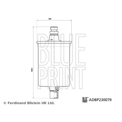 Palivový filter BLUE PRINT ADBP230079