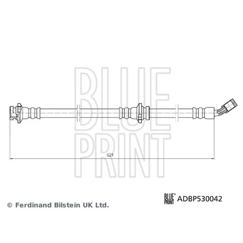 Brzdová hadica BLUE PRINT ADBP530042