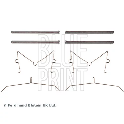 Sada príslušenstva obloženia kotúčovej brzdy BLUE PRINT ADBP480002