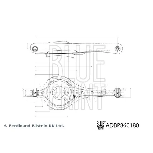 Rameno zavesenia kolies ADBP860180 (BLUE PRINT) - obr. 2