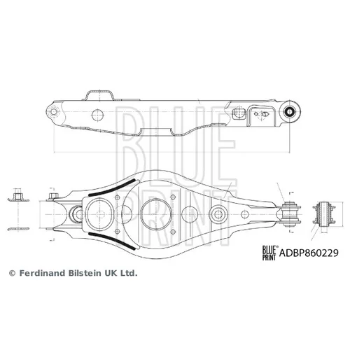 Rameno zavesenia kolies BLUE PRINT ADBP860229